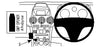 ProClip Fahrzeughalter für Rechtslenker 654054 - Winkelbefestigung - Vauxhall Antara 07-17, Holden Captiva Max 07-11
