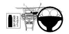 ProClip Fahrzeughalter für Rechtslenker 654193 - Mittelbefestigung- NICHT für Modelle mit ab Werk eingebautem Navigationssystem - Honda Accord 09-12