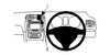 ProClip Fahrzeughalter für Rechtslenker 654260 - Mittelbefestigung - Volkswagen Golf VI 09-12, Volkswagen Golf VI Variant 10-12