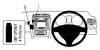 ProClip Fahrzeughalter für Rechtslenker 654261 - Winkelbefestigung - Volkswagen Golf VI Variant 10-12, Volkswagen Golf VI 09-12