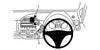 ProClip Fahrzeughalter für Rechtslenker 654319 - Mittelbefestigung - Honda Jazz 09-14, Honda Fit 09-13