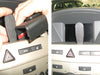 ProClip Fahrzeughalter für Rechtslenker 654335 - Mittelbefestigung, blockiert den Sitzheizungsschalter - Opel Zafira B 05-11, Vauxhall Zafira B 05-11