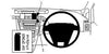 ProClip Fahrzeughalter für Rechtslenker 654354 - Mittelbefestigung - Toyota Prius 10-16