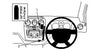 ProClip Fahrzeughalter für Rechtslenker 654379 - Mittelbefestigung- NICHT für Modelle mit USB-Anschluss - Ford Tourneo Connect 10-13, Ford Transit Connect 10-13
