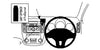 ProClip Fahrzeughalter für Rechtslenker 654434 - Mittelbefestigung - Kia Ceed 10-12½