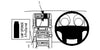 ProClip Fahrzeughalter für Rechtslenker 654443 - Mittelbefestigung - Toyota LandCruiser 10-14, Toyota Prado 10-14