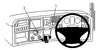 ProClip Fahrzeughalter für Rechtslenker 654479 - Mittelbefestigung, niedrig - Scania G-series 10-18, Scania R-series 10-16
