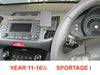 ProClip Fahrzeughalter für Rechtslenker 654557 - Mittelbefestigung - Kia Sportage 11-16½