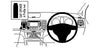 ProClip Fahrzeughalter für Rechtslenker 654563 - Winkelbefestigung - Seat Alhambra 11-19, Volkswagen Sharan 11-22
