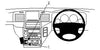 ProClip Fahrzeughalter für Rechtslenker 654580 - Winkelbefestigung - Nissan Patrol 98-10
