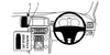 ProClip Fahrzeughalter für Rechtslenker 654614 - Winkelbefestigung, hoch - Volvo S60 11-18, Volvo V60 11-18