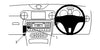 ProClip Fahrzeughalter für Rechtslenker 654617 - Winkelbefestigung - Mercedes Benz SLK-Klasse 11-19, Mercedes Benz SLC-Klasse 17-23