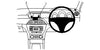ProClip Fahrzeughalter für Rechtslenker 654618 - Mittelbefestigung- NICHT für Modelle mit Flip-Down-Navigation - Mercedes Benz C-Klasse (180-320) 11-14