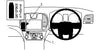 ProClip Fahrzeughalter für Rechtslenker 654648 - Winkelbefestigung - Chrysler 300C 11-14