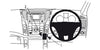 ProClip Fahrzeughalter für Rechtslenker 654685 - Mittelbefestigung - Hyundai i40 12-18