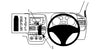 ProClip Fahrzeughalter für Rechtslenker 654693 - Mittelbefestigung - Fiat Doblò 10-14, Opel Combo 12-18, Holden Combo 12-15 und weitere