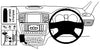 ProClip Fahrzeughalter für Rechtslenker 654709 - Winkelbefestigung - Mercedes Benz M-Klasse/ML 12-15, Mercedes Benz GLE-Klasse 16-19, Mercedes Benz GL-Klasse 13-19