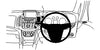 ProClip Fahrzeughalter für Rechtslenker 654733 - Mittelbefestigung - Vauxhall Zafira C 12-16, Opel Zafira C 12-16