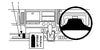 ProClip Fahrzeughalter für Rechtslenker 654789 - Winkelbefestigung - Mitsubishi Fuso Canter 10-17, Fuso Canter 10-19