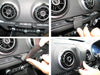 ProClip Fahrzeughalter für Rechtslenker 654804 - Mittelbefestigung - Audi A3 13-20, Audi S3 13-20