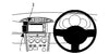 ProClip Fahrzeughalter für Rechtslenker 654812 - Winkelbefestigung, hoch - Subaru BRZ 12-18, Toyota GT86 12-18