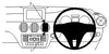 ProClip Fahrzeughalter für Rechtslenker 654813 - Mittelbefestigung - Mercedes Benz CLA-Klasse 13-19, Mercedes Benz A-Klasse 13-18½, Mercedes Benz GLA-Klasse 13-19