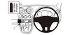 ProClip Fahrzeughalter für Rechtslenker 654852 - Winkelbefestigung - Mercedes Benz Citan 13-21