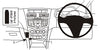 ProClip Fahrzeughalter für Rechtslenker 654865 - Winkelbefestigung - Mazda BT 50 13-15