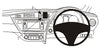 ProClip Fahrzeughalter für Rechtslenker 654869 - Mittelbefestigung - Toyota Auris 13-15, Toyota Corolla 13-15, Toyota Auris Full Hybrid 13-15