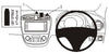ProClip Fahrzeughalter für Rechtslenker 654871 - Mittelbefestigung - Mitsubishi Mirage 13-24