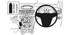 ProClip Fahrzeughalter für Rechtslenker 654875 - Winkelbefestigung - Holden Mokka 13-16, Vauxhall Mokka 13-16