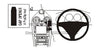ProClip Fahrzeughalter für Rechtslenker 654877 - Mittelbefestigung - Porsche Boxster (Type 987) 05-12, Porsche Cayman (Type 987) 05-12
