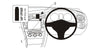 ProClip Fahrzeughalter für Rechtslenker 654889 - Mittelbefestigung - Volkswagen Golf VII 13-20, Volkswagen Golf VII Wagon 13-20, Volkswagen Golf VII Estate 13-20 und weitere