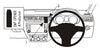 ProClip Fahrzeughalter für Rechtslenker 654901 - Mittelbefestigung - Seat Toledo 13-18, Skoda Rapid 13-15