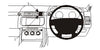 ProClip Fahrzeughalter für Rechtslenker 654909 - Mittelbefestigung - Land Rover Range Rover 13-18