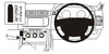 ProClip Fahrzeughalter für Rechtslenker 654911 - Winkelbefestigung - Land Rover Range Rover 13-21