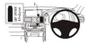 ProClip Fahrzeughalter für Rechtslenker 654960 - Mittelbefestigung - Lexus RC Series 14-25, Lexus IS Series 14-21, Lexus IS Cabrio Series 16-21