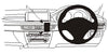 ProClip Fahrzeughalter für Rechtslenker 654979 - Mittelbefestigung - BMW X6 15-19, BMW X5 14-18