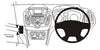 ProClip Fahrzeughalter für Rechtslenker 654991 - Winkelbefestigung - Ford Tourneo Connect 14-18, Ford Transit Connect 14-18