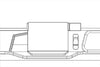 ProClip Fahrzeughalter für Rechtslenker 656175 - Mittelbefestigung - Volkswagen Crafter 25-25, MAN TGE 25-25