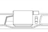 ProClip Fahrzeughalter für Rechtslenker 656175 - Mittelbefestigung - Volkswagen Crafter 25-25, MAN TGE 25-25