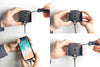 Gerätehalter 721013 mit Ladefunktion - für Smartphones - Apple iPhone Xs, Apple iPhone XR, Apple iPhone 11 Pro und weitere