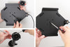 Gerätehalter 721168 mit Ladefunktion - für Tablets - Apple iPad 10.2 9th Gen (A2602, A2603, A2604 und weitere