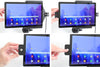Gerätehalter 736229 mit Ladefunktion - für Smartphones - Samsung Galaxy Tab A7 10.4 (2020) SM-T500/SM-T505