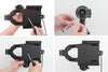 Gerätehalter 752002 mit Ladefunktion - für Smartphones - Samsung Galaxy Tab Active 2 SM-T390/SM-T395, Samsung Galaxy Tab Active 3 SM-T570/SM-T575