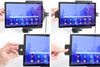 Gerätehalter 752229 mit Ladefunktion - für Smartphones - Samsung Galaxy Tab A7 10.4 (2020) SM-T500/SM-T505