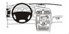ProClip Fahrzeughalter 802778 - Linksbefestigung - Volvo XC70 00-07, Volvo V70 N 00-08, Volvo S60 00-10