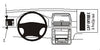 ProClip Fahrzeughalter 802987 - Linksbefestigung - Volkswagen Sharan 01-10