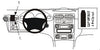 ProClip Fahrzeughalter 803043 - Linksbefestigung - Mercedes Benz C-Klasse (180-320) 00-06, Mercedes Benz C-Klasse (180-320) 01-06, Mercedes Benz CLC-Klasse 09-11