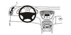 ProClip Fahrzeughalter 803070 - Linksbefestigung - Peugeot 607 01-09